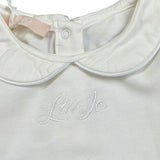 Liu Jo Body tinta unita con Colletto Bianco per Neonata HXX002 BIANCO LIU JO 