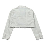 Liu Jo Giubbino In Denim tinta unita Bianco per Bambina KA4027 BIANCO LIU JO 