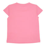 Liu Jo T-Shirt tinta unita con Stampa Rosa per Bambina KA5094J ROSA LIU JO 