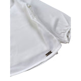 Liu Jo Camicia tinta unita con Colletto Bianco per Neonata KF2159 BIANCO LIU JO 