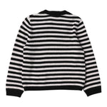 Liu Jo Maglia tinta unita con Fantasia A Righe Panna per Bambina KF3061 PANNA LIU JO 