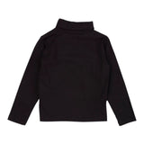 Liu Jo Shirt Collo Alto tinta unita con Logo Nero per Neonata KF4031 NERO LIU JO 