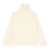 Liu Jo Shirt Collo Alto tinta unita con Logo Panna per Neonata KF4031 PANNA LIU JO 