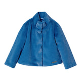Liu Jo Pelliccia tinta unita Blu per Bambina KF4044 BLU LIU JO 