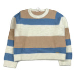 Liu Jo Maglia Tricolore con Fantasia A Righe Panna per Neonata KF4073N PANNA LIU JO 