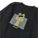 Liu Jo Shirt tinta unita con Stampa Nero per Neonata KF4119N NERO LIU JO 