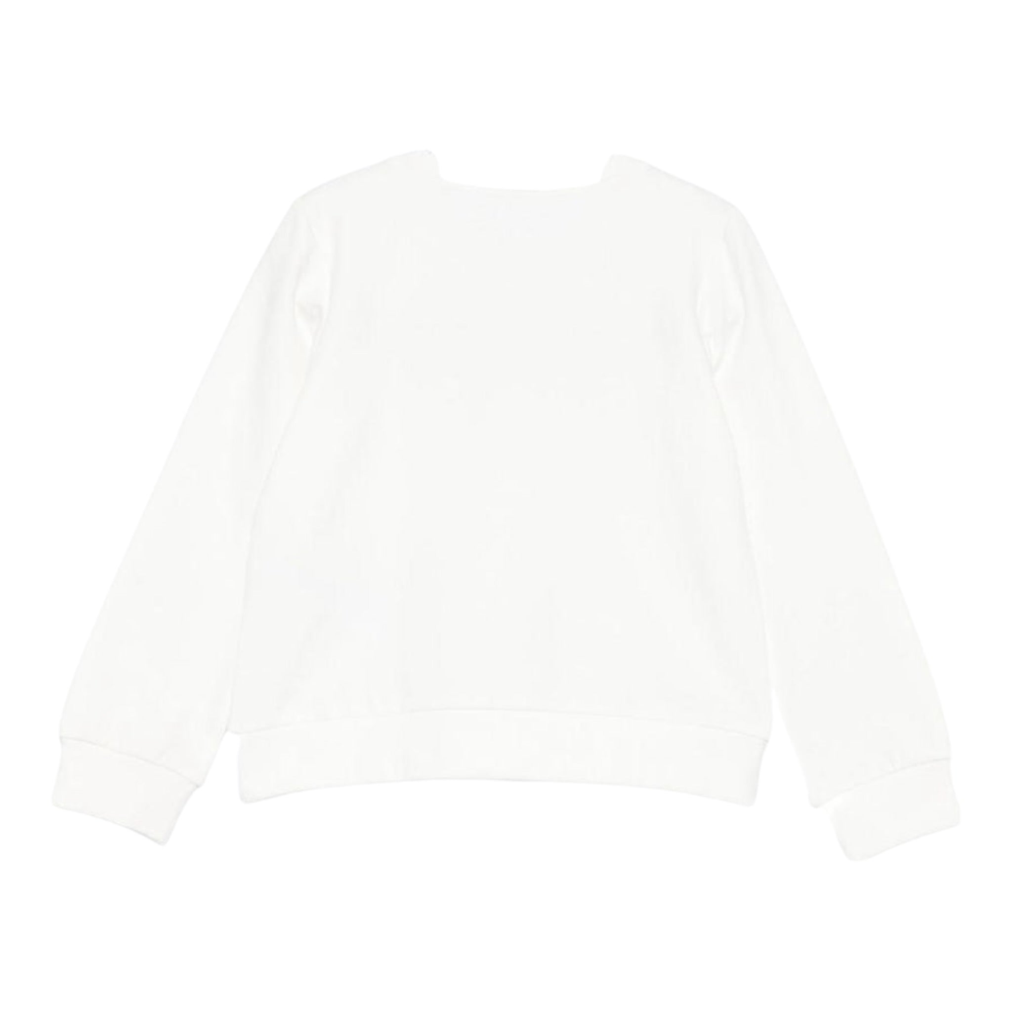 Liu Jo Felpa Chiusa Girocollo tinta unita con Brillantini Bianco per Bambina KF5001XXJ BIANCO LIU JO 