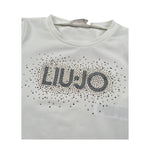 Liu Jo Shirt Girocollo tinta unita Panna per Neonata KF5011N PANNA LIU JO 