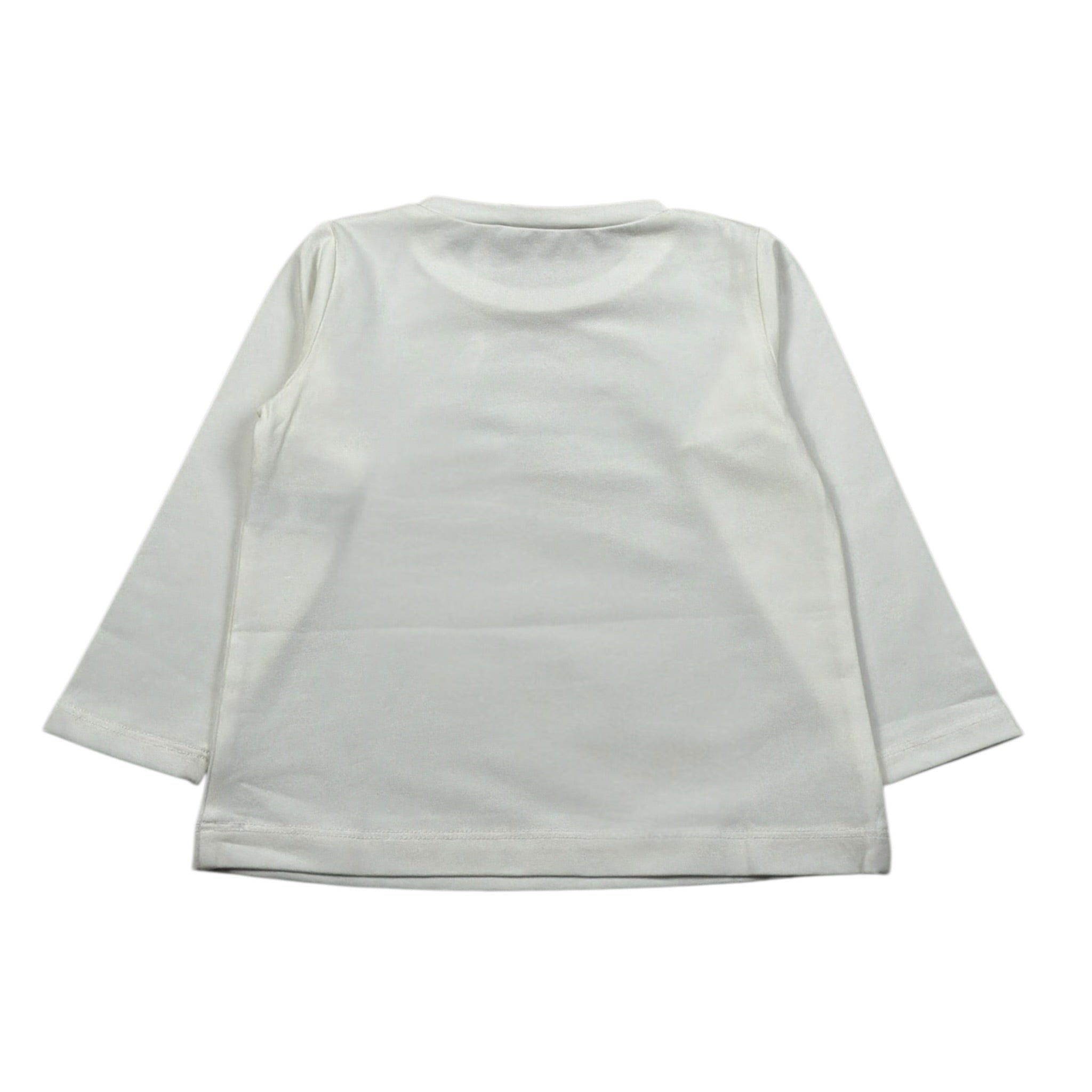 Liu Jo Shirt Girocollo tinta unita Panna per Bambina KF5011 PANNA LIU JO 