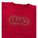 Liu Jo Shirt Girocollo tinta unita Rosso per Bambina KF5011XXXX ROSSO LIU JO 