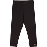 Liu Jo Leggins tinta unita con Logo Nero per Bambina KF5012XJ NERO LIU JO 