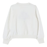 Liu Jo Maglia Girocollo tinta unita con Ricami Bianco per Bambina KF5027 BIANCO LIU JO 