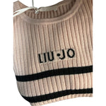 Liu Jo Maglia Girocollo Fantasia A Righe Rosa per Neonata KF5031X ROSA LIU JO 