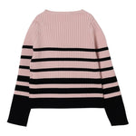 Liu Jo Maglia Girocollo Fantasia A Righe Rosa per Bambina KF5031XX ROSA LIU JO 