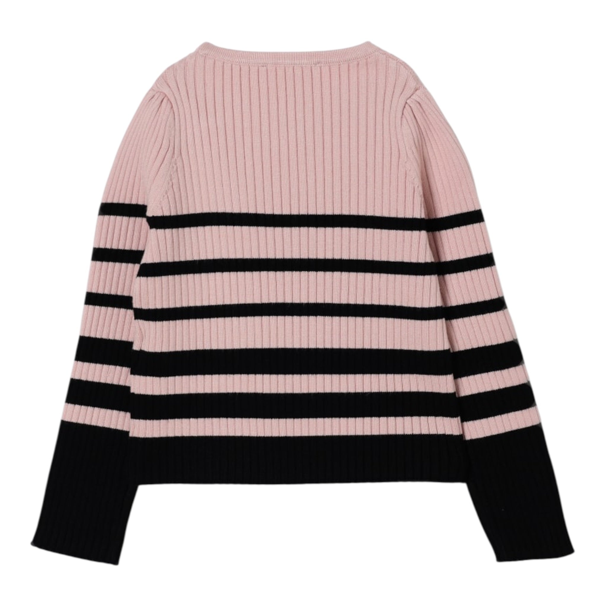 Liu Jo Maglia Girocollo Fantasia A Righe Rosa per Bambina KF5031XX ROSA LIU JO 