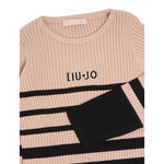 Liu Jo Maglia Girocollo Fantasia A Righe Rosa per Bambina KF5031XX ROSA LIU JO 