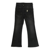 Liu Jo Jeans tinta unita Modello Zampa Nero per Bambina KF5035 NERO LIU JO 