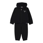 Liu Jo Completo 2 Pezzi Felpa-Pantalone tinta unita Nero per Bambina KF5044JX NERO LIU JO 
