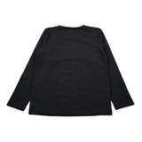Liu Jo Shirt Girocollo tinta unita con Brillantini Nero per Neonata KF5048J NERO LIU JO 