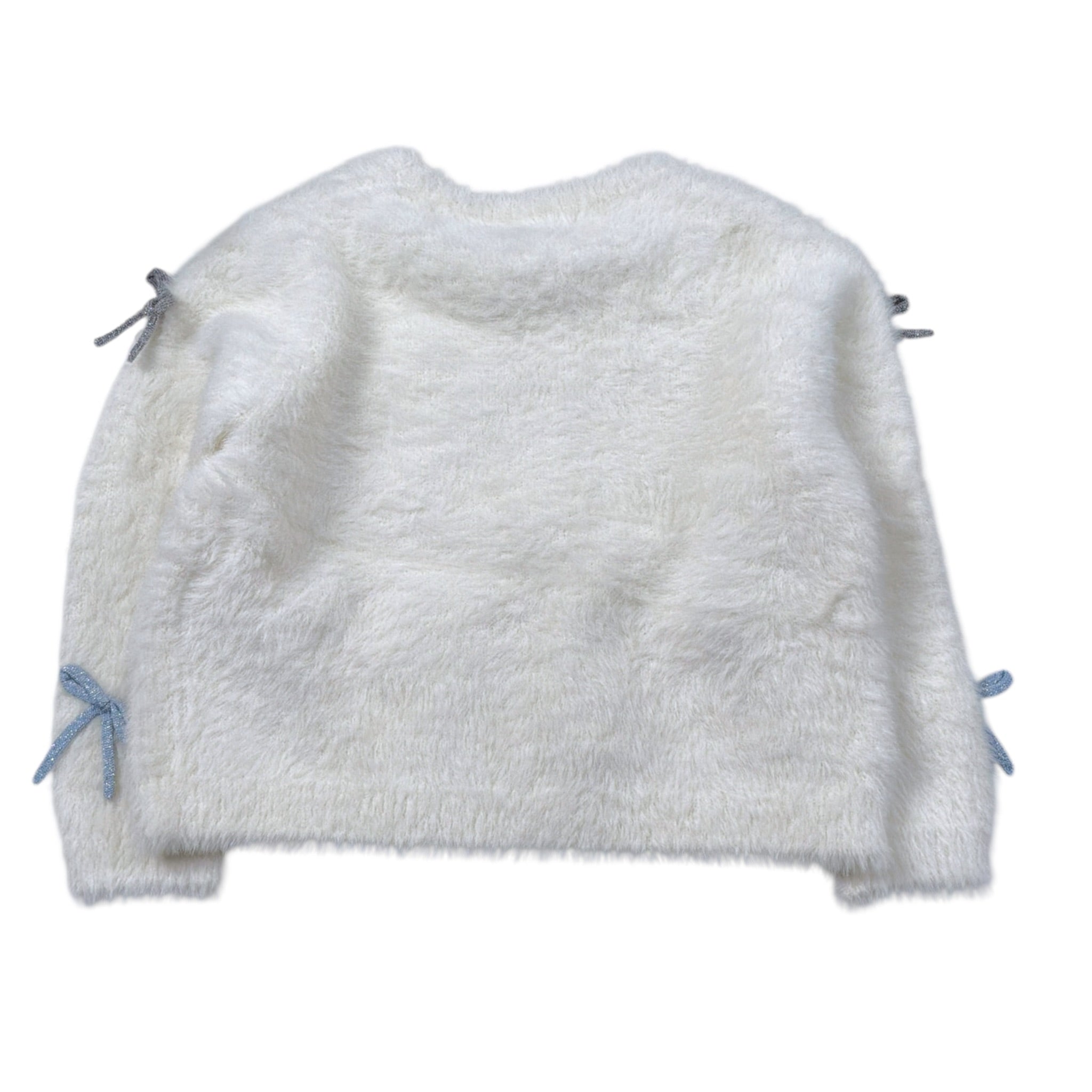 Liu Jo Maglia tinta unita con Applicazioni Bianco per Neonata KF5051X BIANCO LIU JO 