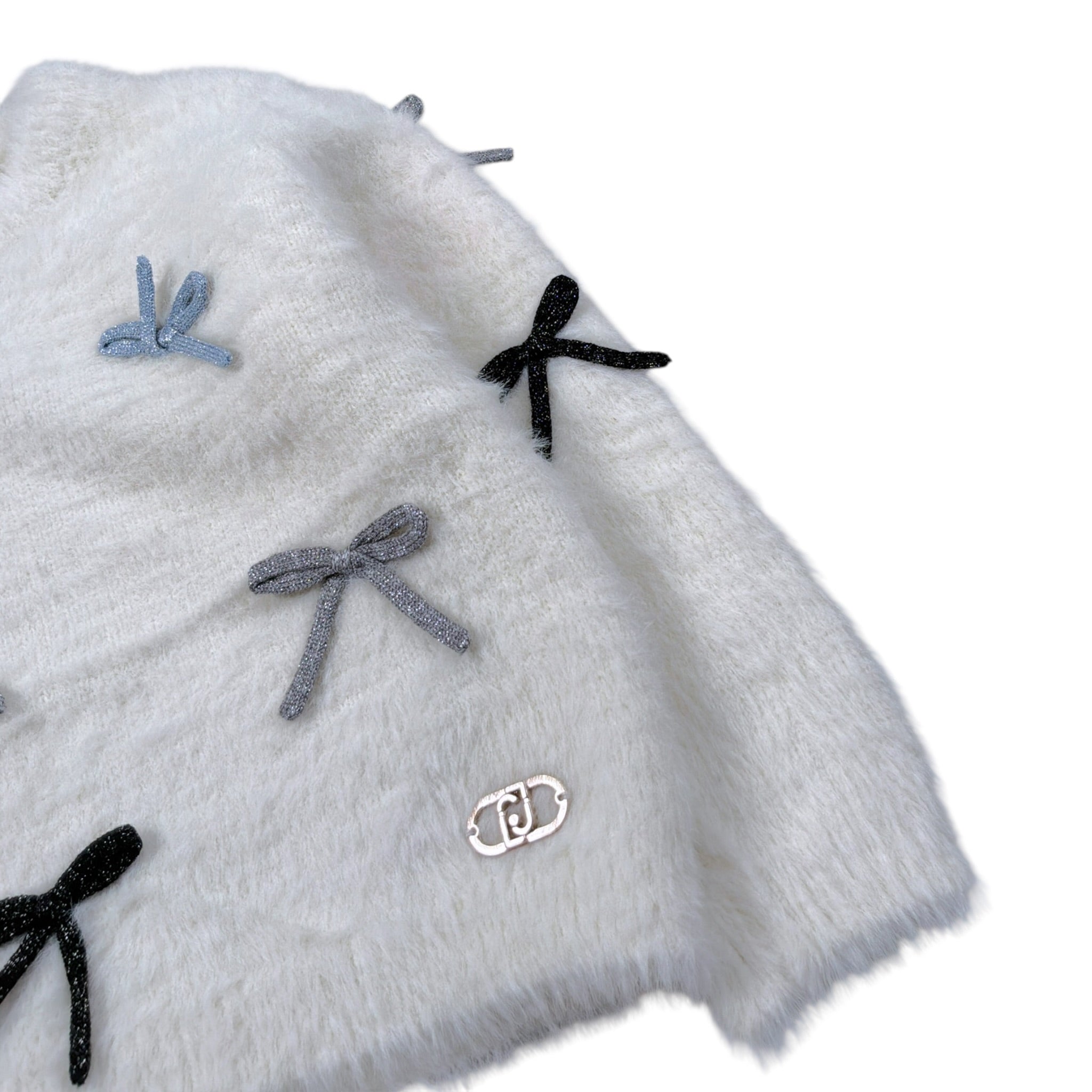 Liu Jo Maglia tinta unita con Applicazioni Bianco per Neonata KF5051X BIANCO LIU JO 