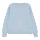 Liu Jo Maglia Girocollo tinta unita con Ricami Azzurro per Neonata KF5057 AZZURRO LIU JO 
