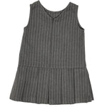 Liu Jo Abito tinta unita con Fantasia A Righe Grigio per Neonata KF5063N GRIGIO LIU JO 