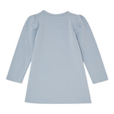 Liu Jo Abito Manica Lunga tinta unita con Brillantini Azzurro per Neonata KF5073 AZZURRO LIU JO 