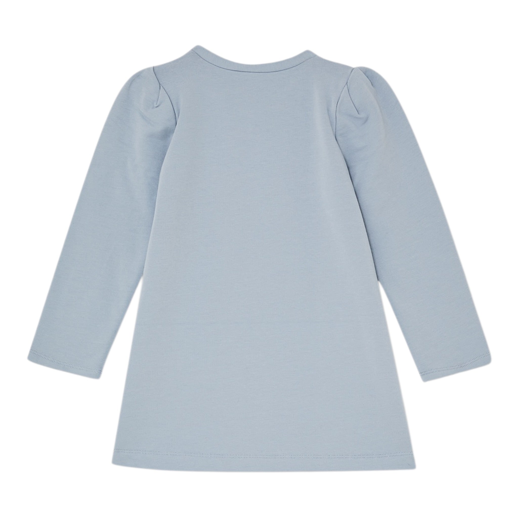 Liu Jo Abito Manica Lunga tinta unita con Brillantini Azzurro per Neonata KF5073 AZZURRO LIU JO 