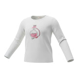 Liu Jo Shirt Girocollo tinta unita con Stampa Bianco per Bambina KF5088 BIANCO LIU JO 