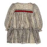Liu Jo Abito Manica Lunga Fantasia Maculata Beige per Bambina KF5102X BEIGE LIU JO 