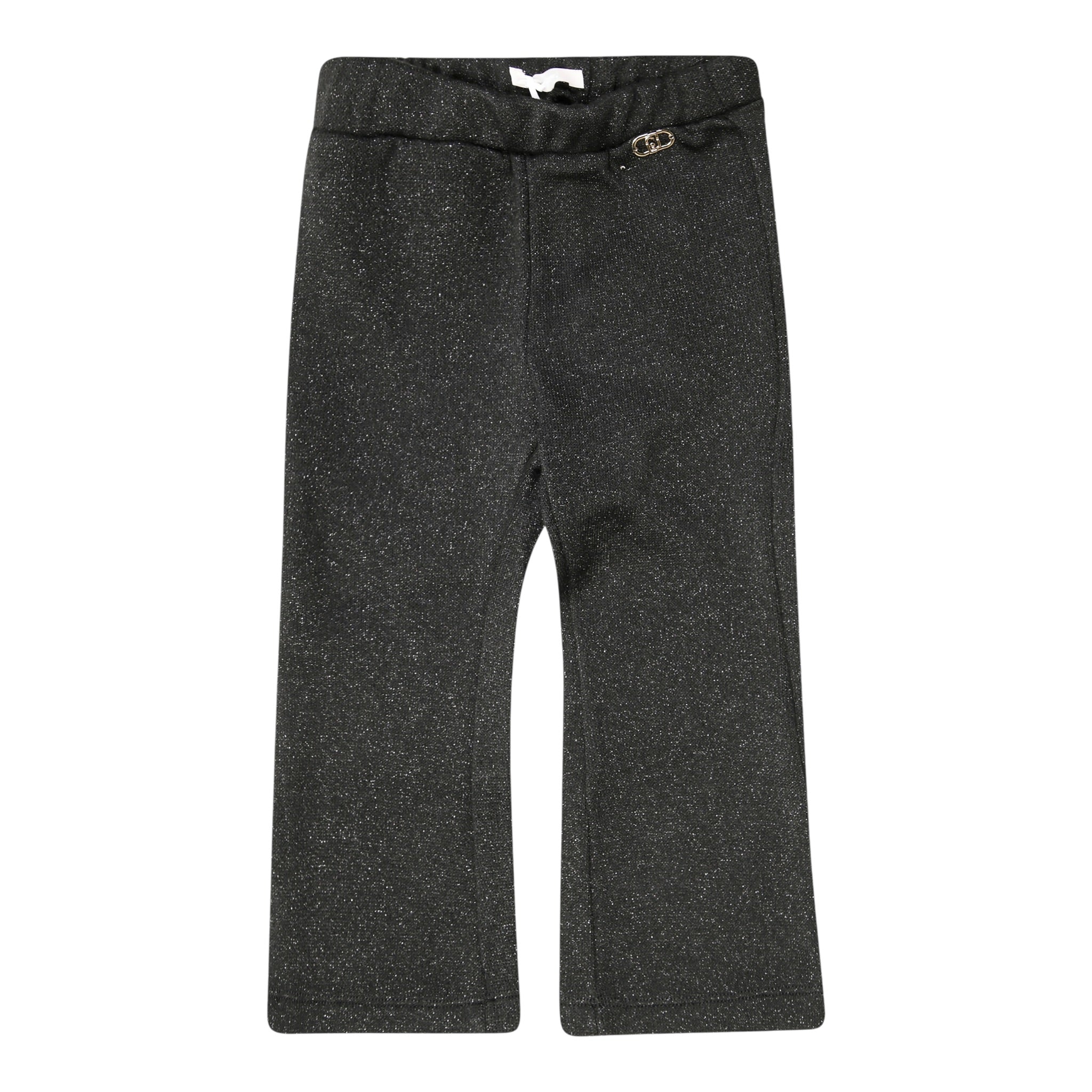Liu Jo Pantalone Modello A Zampa tinta unita Nero per Bambina KF5115J NERO LIU JO 