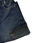 Liu Jo Jeans tinta unita Modello Palazzo Blu per Neonata KF5129N BLU LIU JO 