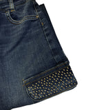 Liu Jo Jeans tinta unita Modello Palazzo Blu per Neonata KF5129N BLU LIU JO 