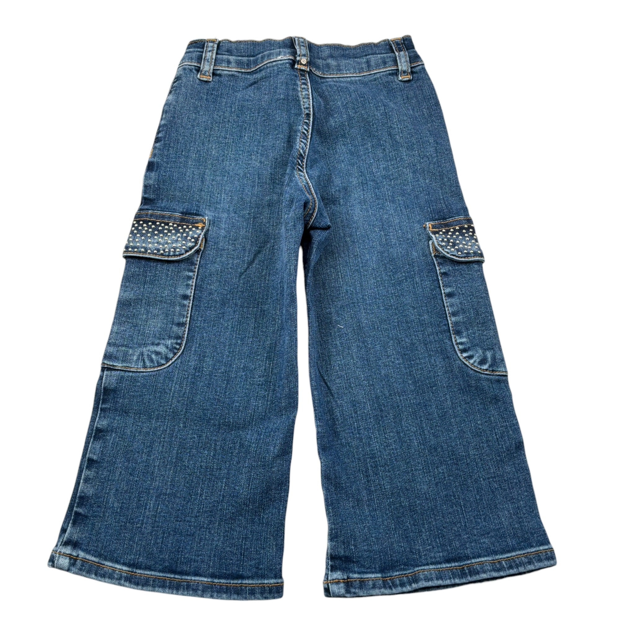 Liu Jo Jeans tinta unita Modello Palazzo Blu per Neonata KF5129N BLU LIU JO 