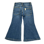 Liu Jo Jeans tinta unita Modello A Zampa Blu per Neonata KF5133 BLU LIU JO 