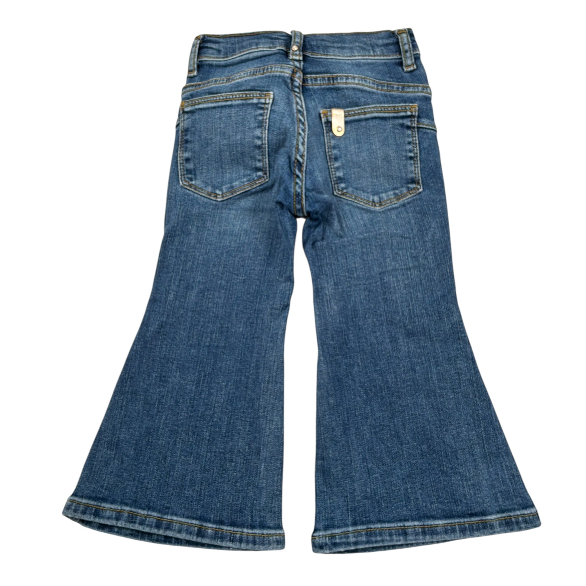 Liu Jo Jeans tinta unita Modello A Zampa Blu per Neonata KF5133 BLU LIU JO 