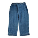 Louise Misha Jeans tinta unita con Ricami Blu per Neonata FRIW25P0283 BLU LOUISE MISHA 