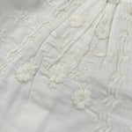 Louise Misha Camicia tinta unita con Ricami Bianco per Neonata GRIW25B0068N BIANCO LOUISE MISHA 