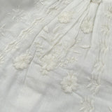 Louise Misha Camicia tinta unita con Ricami Bianco per Neonata GRIW25B0068N BIANCO LOUISE MISHA 