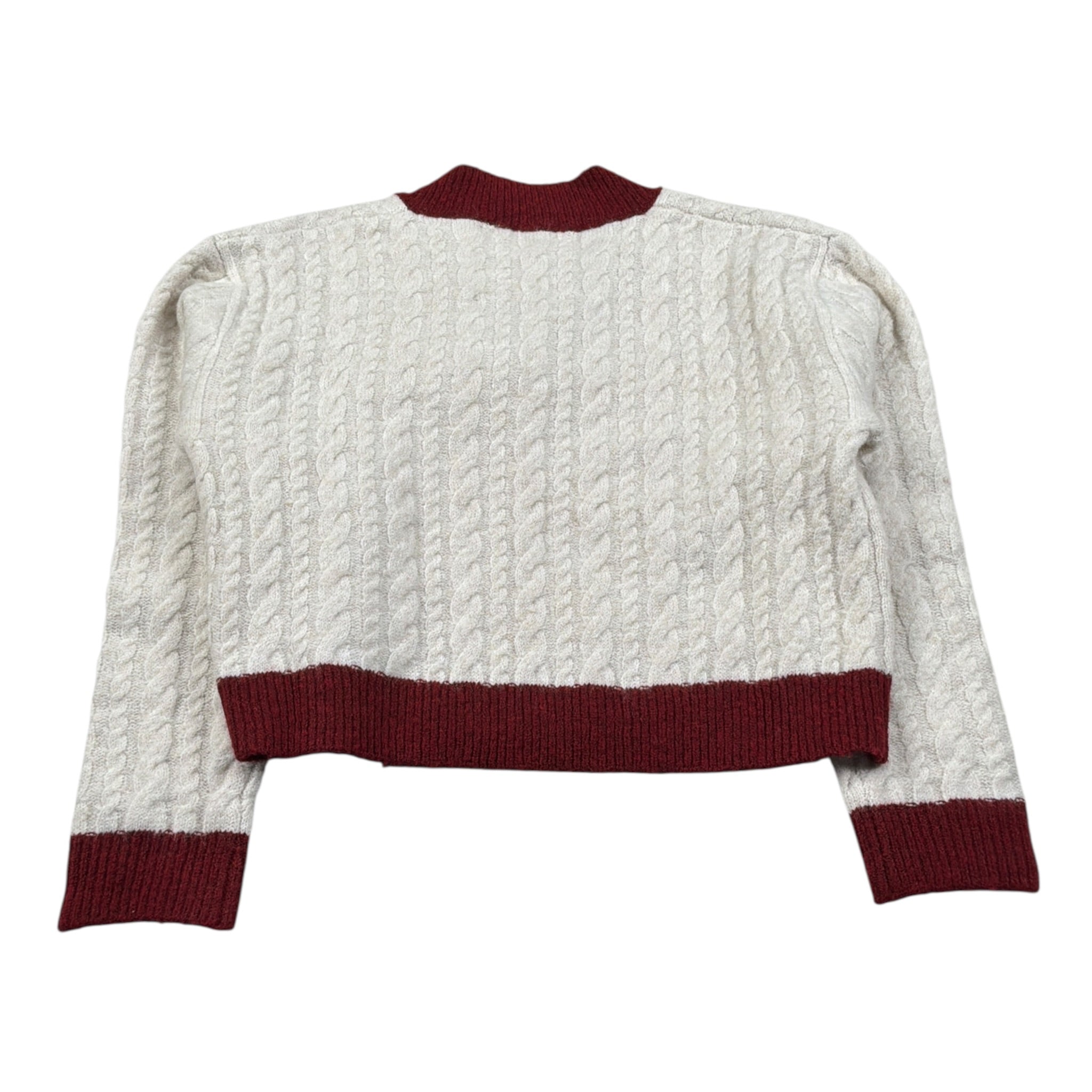Lu Lu By Miss Grant Maglia Scollo A V tinta unita Panna per Bambina KK4070 PANNA LU LU BY MISS GRANT 