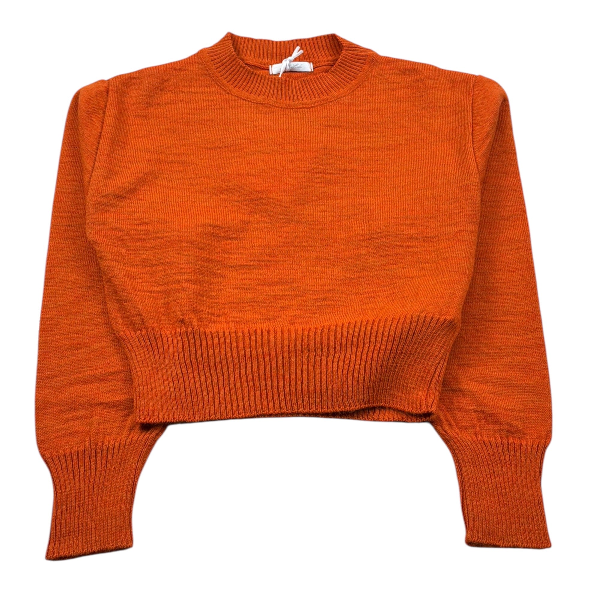 Lu Lu By Miss Grant Maglia Girocollo tinta unita Arancione per Bambina LL3100 ARANCIONE LU LU BY MISS GRANT 