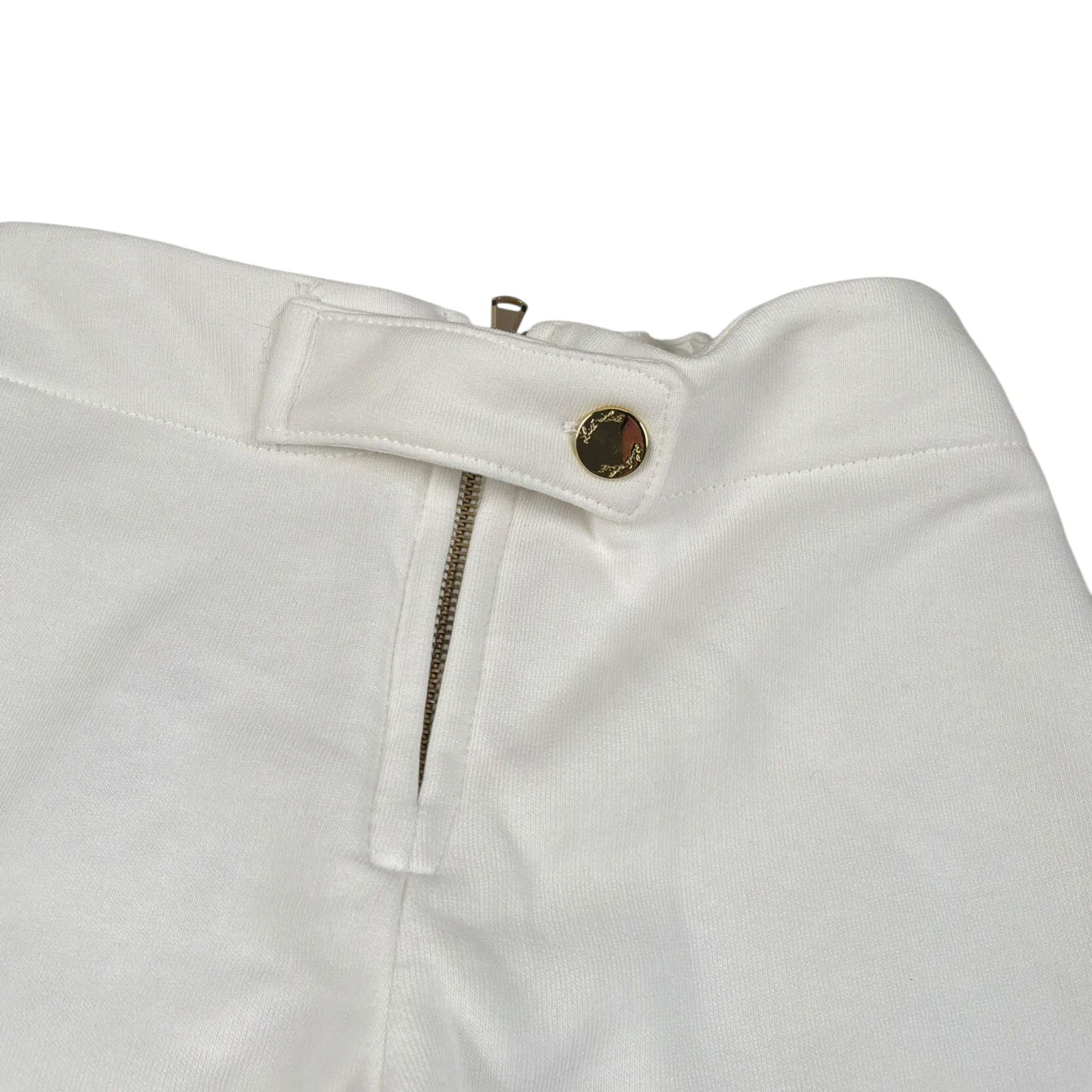 Lu Lu By Miss Grant Pantalone tinta unita Modello Palazzo Bianco per Bambina LL3172 BIANCO LU LU BY MISS GRANT 