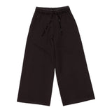 Lu Lu By Miss Grant Pantalone tinta unita Modello A Palazzo Nero per Bambina LL3739X NERO LU LU BY MISS GRANT 