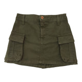Lu Lu By Miss Grant Gonna tinta unita con Elastico In Vita Verde per Bambina LL3753X VERDE LU LU BY MISS GRANT 
