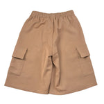 Lu Lu By Miss Grant Short tinta unita con Elastico In Vita Cammello per Bambina LL3774 CAMMELLO LU LU BY MISS GRANT 