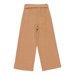 Lu Lu By Miss Grant Pantalone tinta unita con Cintura Cammello per Bambina LL3776 CAMMELLO LU LU BY MISS GRANT 