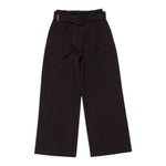 Lu Lu By Miss Grant Pantalone tinta unita con Cintura E Brillantini Nero per Bambina LL3806 NERO LU LU BY MISS GRANT 