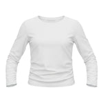 Lu Lu By Miss Grant Shirt tinta unita con Arricci Bianco per Bambina LL3837 BIANCO LU LU BY MISS GRANT 