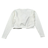 Lu Lu By Miss Grant Maglia tinta unita Bianco per Bambina LL3869 BIANCO LU LU BY MISS GRANT 